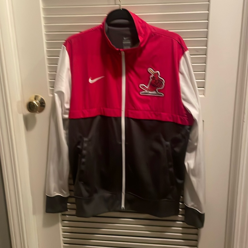 Nike Cooperstown Collection Vintage St. Louis Cardinal Jacket